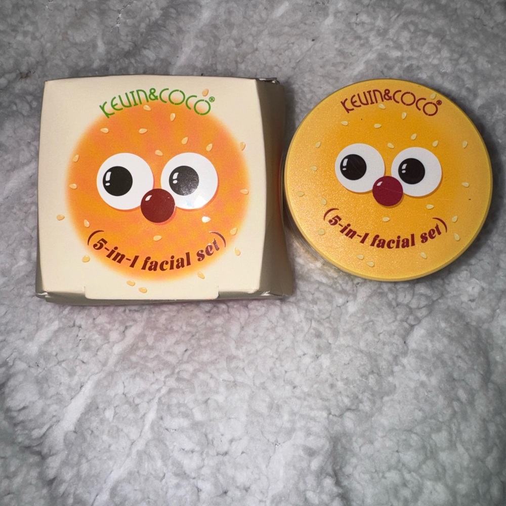 Kevin‎ & CoCo 5-in-1 Facial Set "Hamburger Theme"